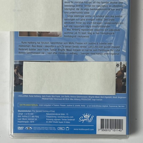 Skandalskolan DVD used, sealed collector edition