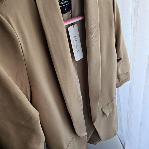 Celestino women's jacket new, size S 36, beige