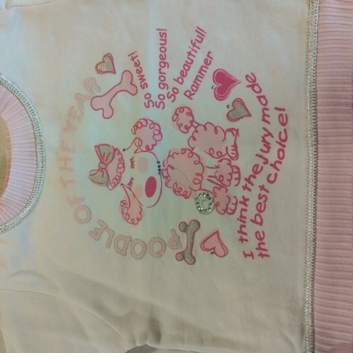 Pink baby shirt 6 months like new