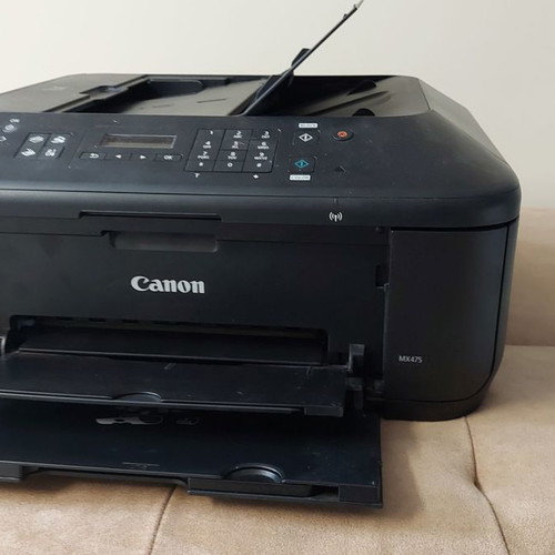PIXMA MX475 printer used, wireless with fax and scanner