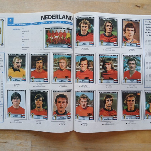 Panini Argentina 1978 Official Reprint Album like new