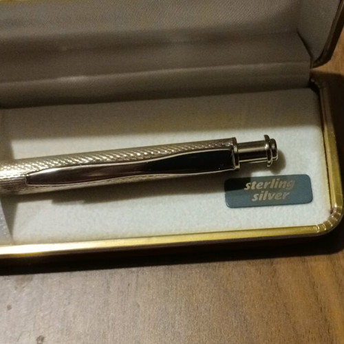 Silver pen 925 Ferrari da Varese new with certificate