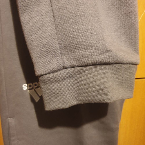 Adidas tracksuit new, grey, size Large