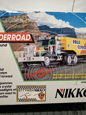 Nikko Thunder Road remote control truck new, vintage 1/25 scale toy