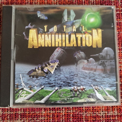 Total Annihilation PC CD game μεταχειρισμένο, 2 δίσκοι, 1997