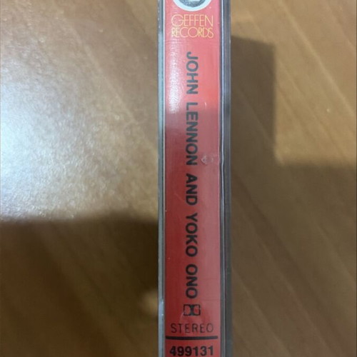 John Lennon & Yoko Ono Double Fantasy cassette used, pop