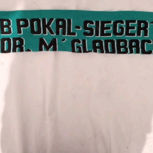 Collectible Borussia Mönchengladbach scarf German Cup winner 1995 used
