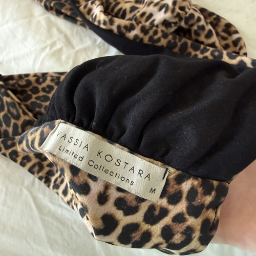 Vassia Kostara bikini set like new, brown, sizes S and M