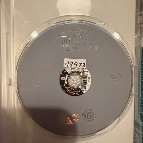 Tinkerbell DVD collection used, all movies with Greek dubbing