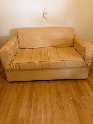 2-Seater Sofa with Storage Like New