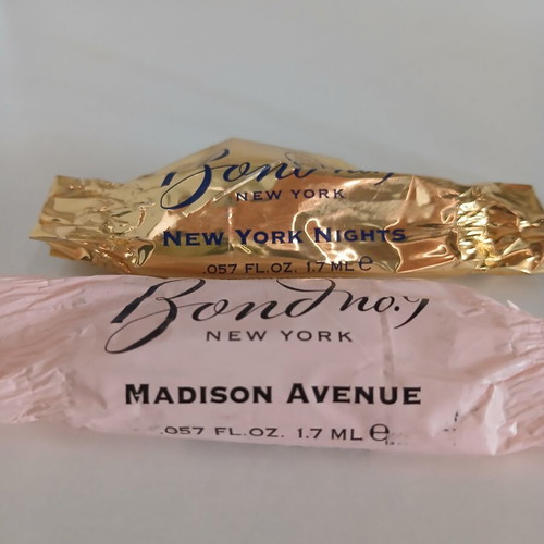 Bond No9 New York Nights & Madison Avenue perfume samples