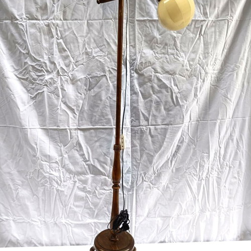 Antique classic bridge arm floor lamp like new
