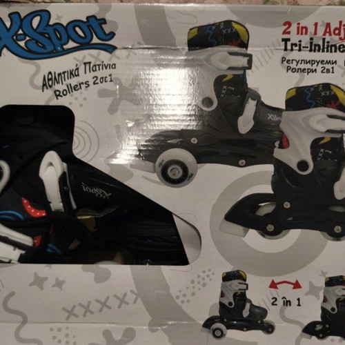 Rollers 2 in 1 new, sizes 31-34
