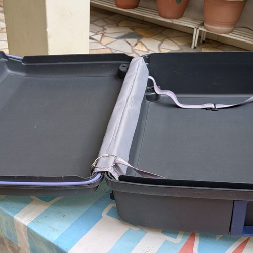 Samsonite Vintage Suitcases Set of 2 with Keys graphite