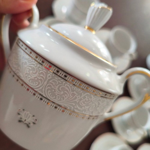 Mitterteich Bavaria Germany porcelain tea and coffee set like new