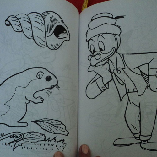 Mickey Disney cover and 7 internal sketch illustrations used
