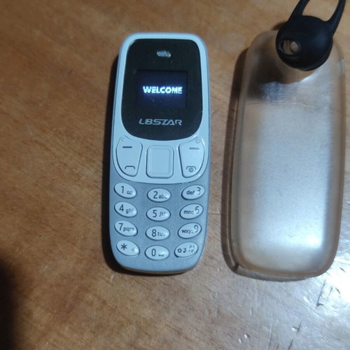 L8STAR BM10 Mini mobile phone like new, dual SIM, gray