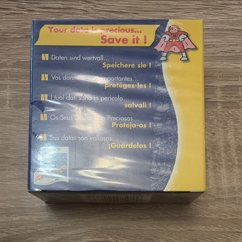 Sony 3.5" 2HD IBM formatted floppy disk box, factory sealed, 10 pcs