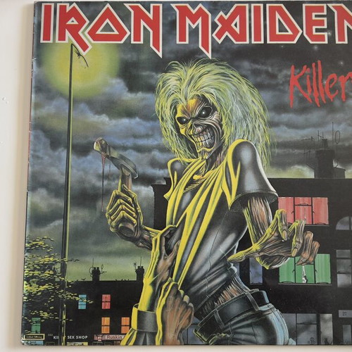 Iron Maiden Killers LP vinyl 1981 first press mint condition