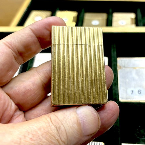 DuPont N5 gold lighter used, vintage