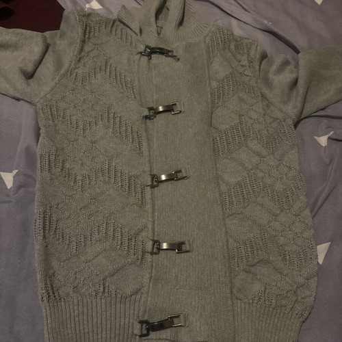 Americanino knitted cardigan gray used, size XL