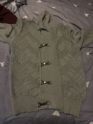 Americanino knitted cardigan gray used, size XL