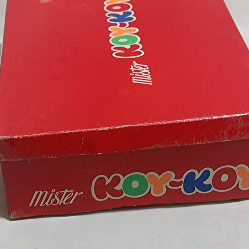 Mister ΚΟΥΚΟΥ keychain set used with original box and 3 keychains
