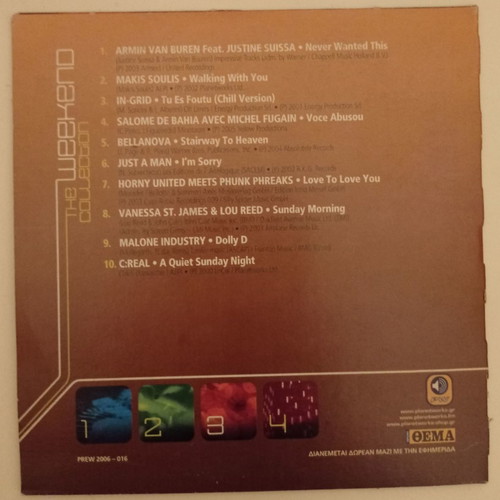 The Weekend Collection Sunday Chill CD excellent condition