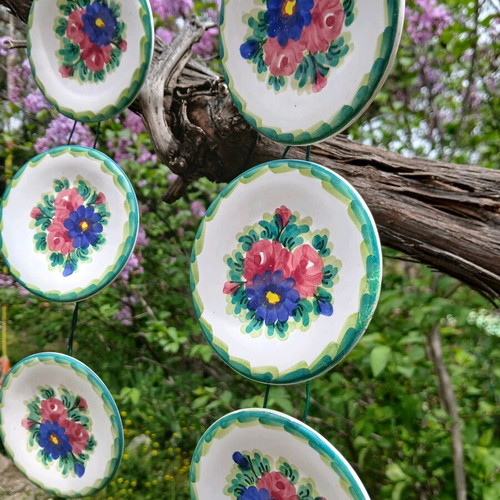 Wall plates like new, set of 6 decorative