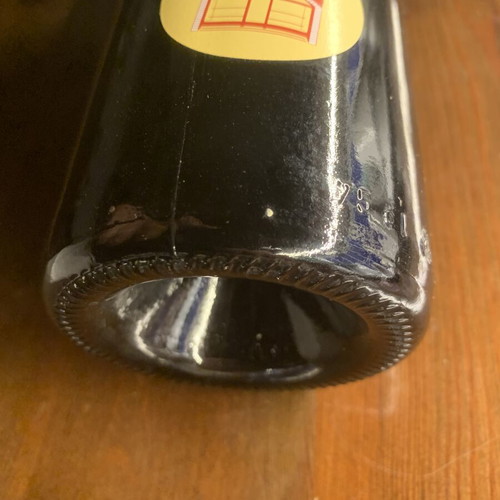 Xinomavro Boutari 1998 red wine bottle, like new, limited edition