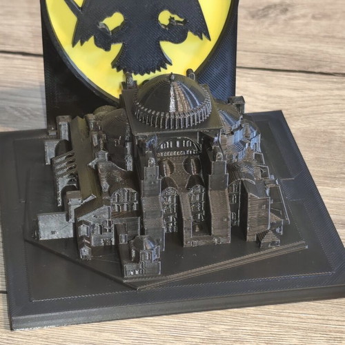 AEK 3D Printed Desk Decor with Hagia Sophia new