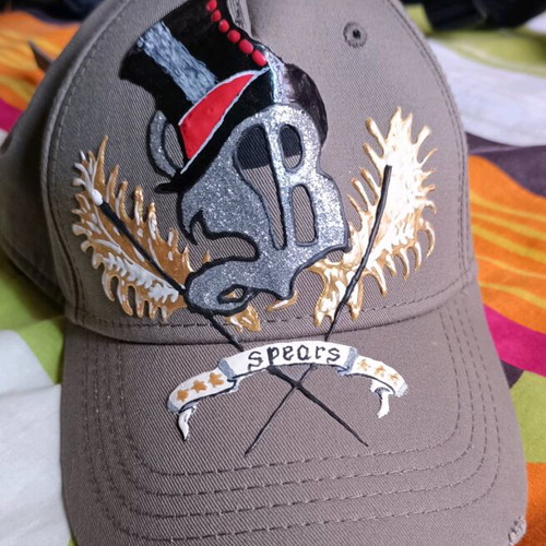 Handmade Britney Spears Circus hat new, size M