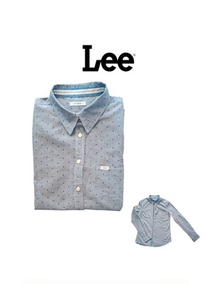 Lee Ανδρικό Πουκάμισο Γκρι Σαν Καινούργιο Μέγεθος S