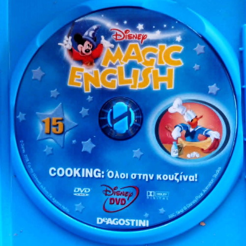 Disney Magic English DVD English lessons N15 like new