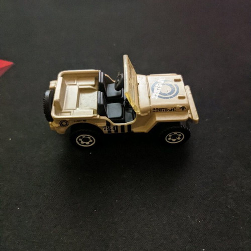 Matchbox Jeep Willys Chrysler 2009 like new military