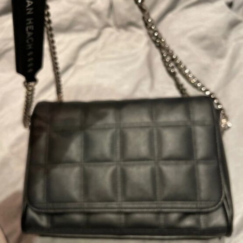 Silvian Heach shoulder bag new, crossbody, black and silver
