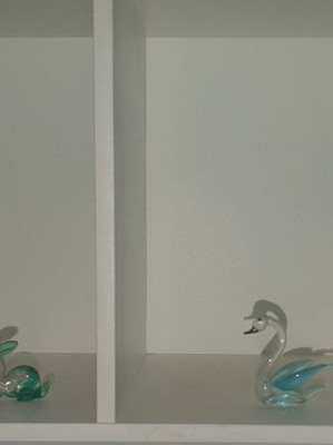Murano glass animals used