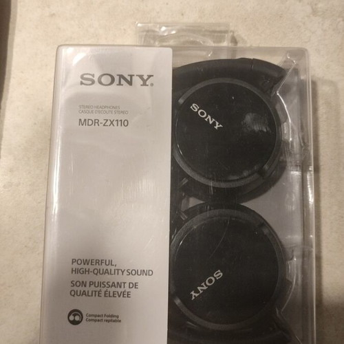 Sony wired headset new, MDR-ZX110