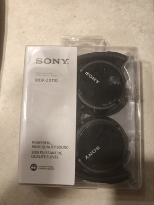 Sony wired headset new, MDR-ZX110