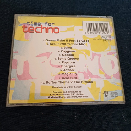 Time For Techno CD new, electronic compilation