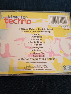 Time For Techno CD new, electronic compilation