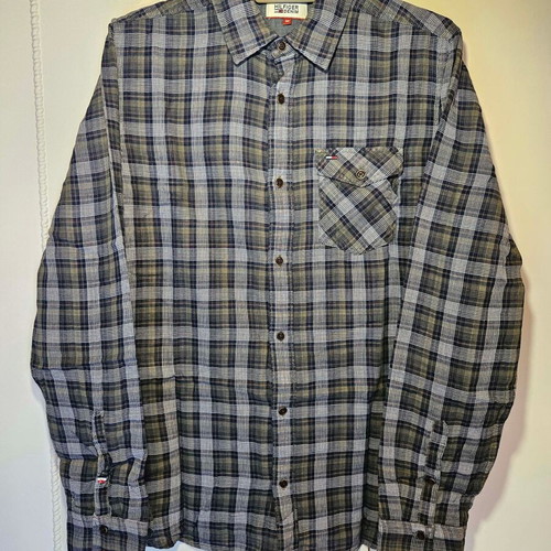 Hilfiger Denim men's checked shirt size M like new