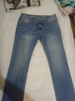 Women's modern blue jeans, size M / 38 / 10