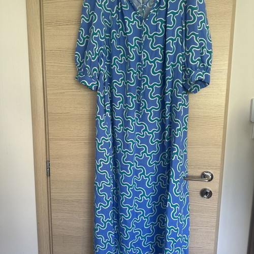 Φόρεμα Drogo Maxi από Diane Von Furstenberg σαν καινούργιο, μπλε και πράσινο