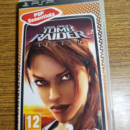 PSP Game Lara Croft Tomb Raider: Legend used