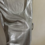 Zara top silver thread small like new