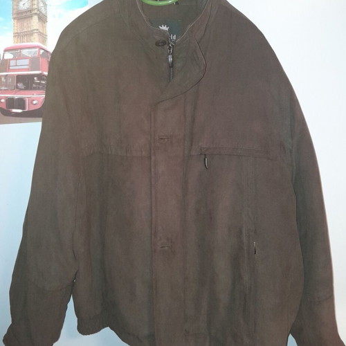 Men's pilot jacket new, brown to olive color, size XL