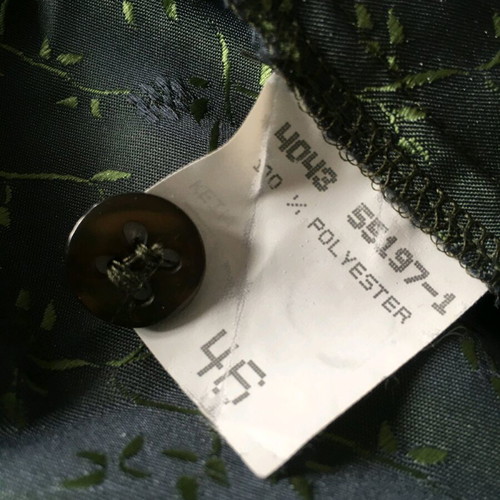 Swing bolero like new, size XXXL 46, green floral design