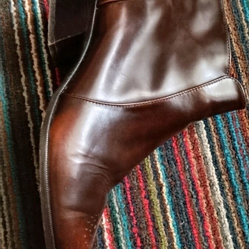Massimo Dutti No38 boots used, genuine brown leather