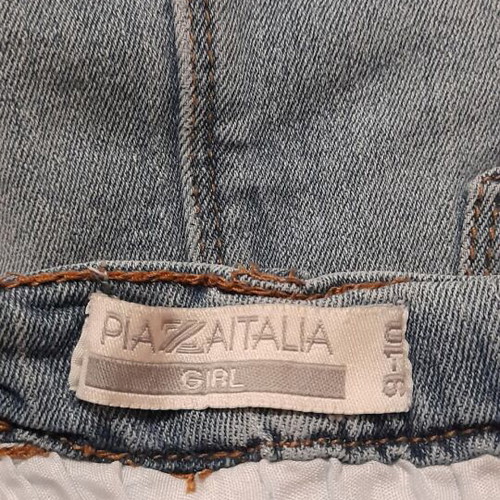 Piazza Italia denim skirt for girls 9-10 years like new, blue